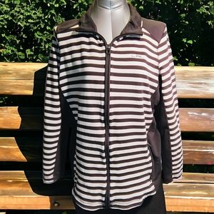 LAUREN RALPH LAUREN | Black 🖤 White Stripe Active Wear | GUC ✨ size 1X